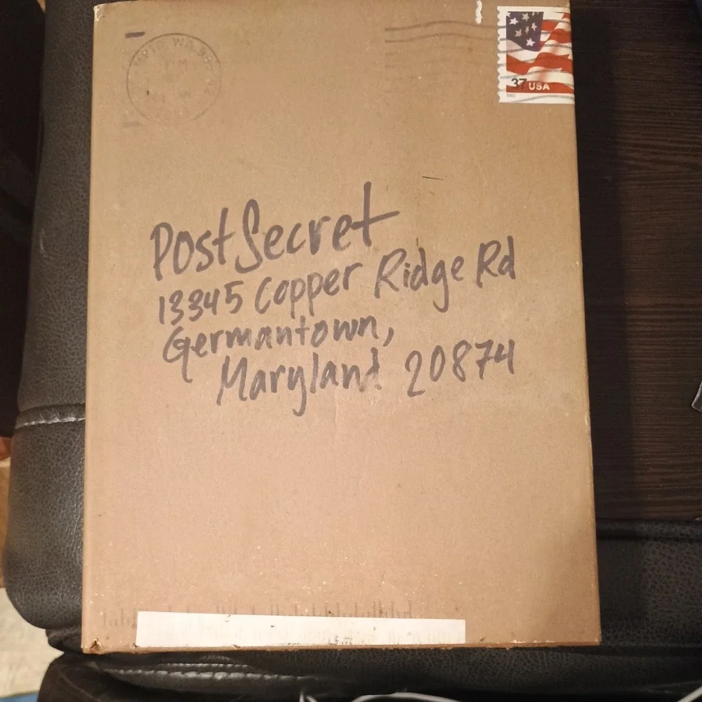 PostSecret: Extraordinary Confessions by‎ Frank Warren Hardcover 2005 Art Book